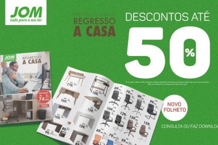Novo folheto JOM: Regresso a casa Novo folheto JOM: Regresso a casa