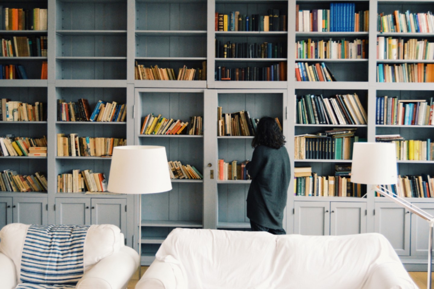 Como montar uma biblioteca em casa?