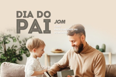 Dia do Pai: sugestões de presentes JOM