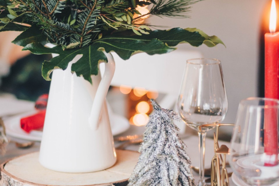Ideias para decorar a mesa de Natal Ideias para decorar a mesa de Natal