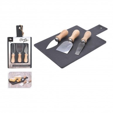 T�bua queijo com 3 facas JOM 210000700