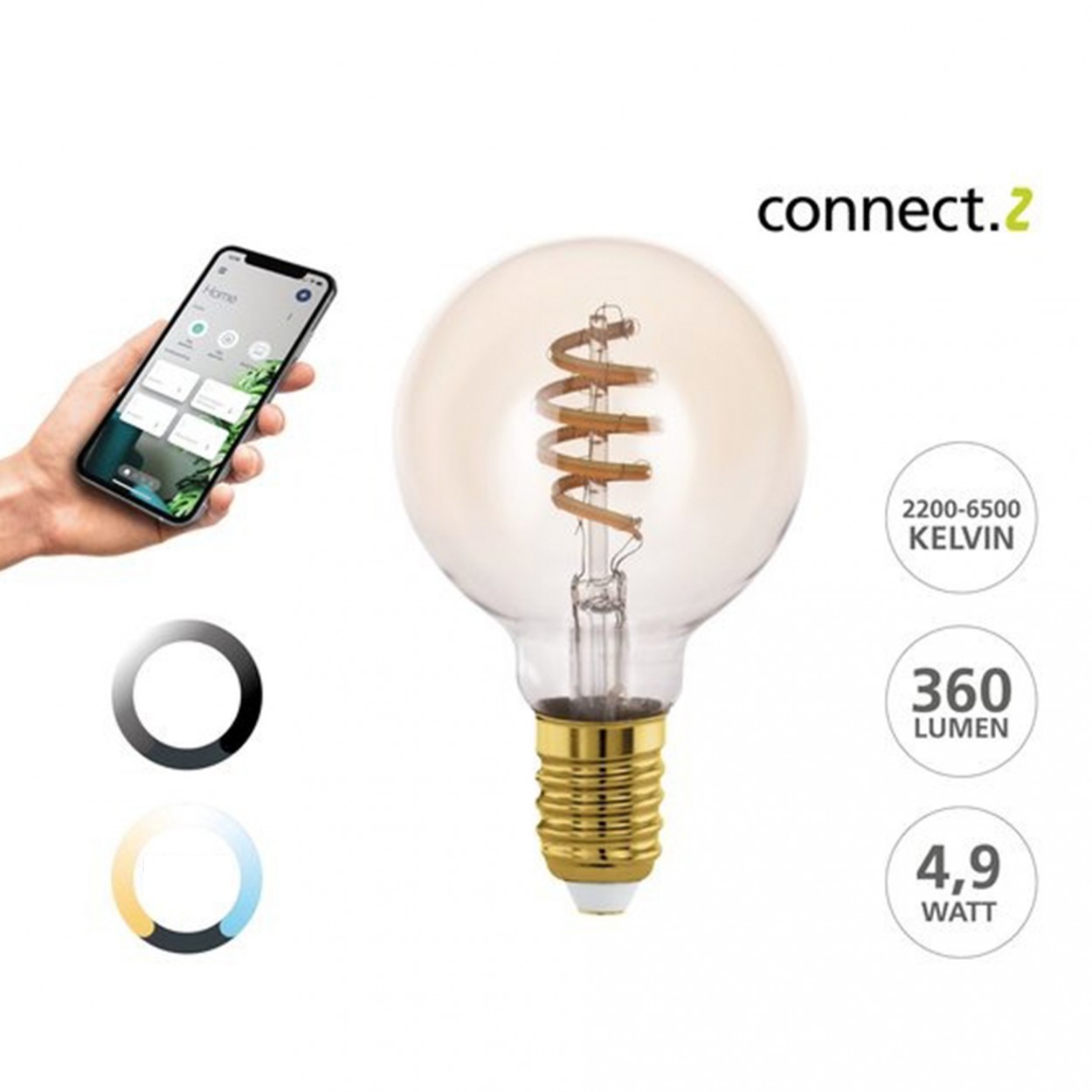 Candeeiro aplique EGLO 74172 OLGIATA-E