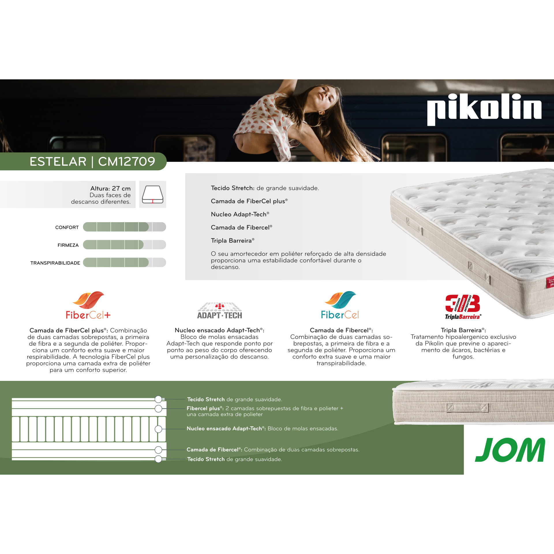 Colchão PIKOLIN Estelar