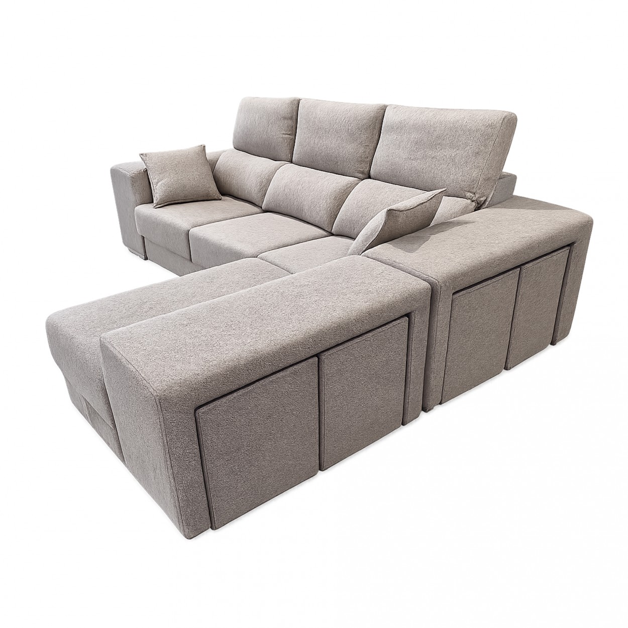 Sof� com Chaise JOM Roma