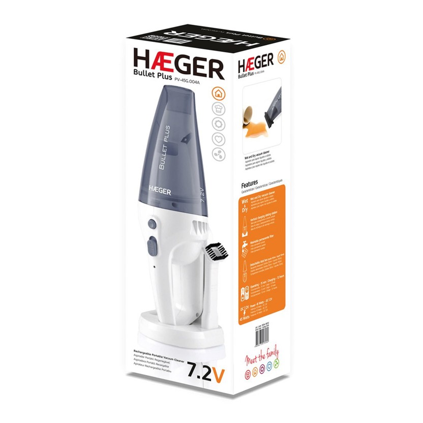 Mini Aspirador HAEGER PV-45G.004A