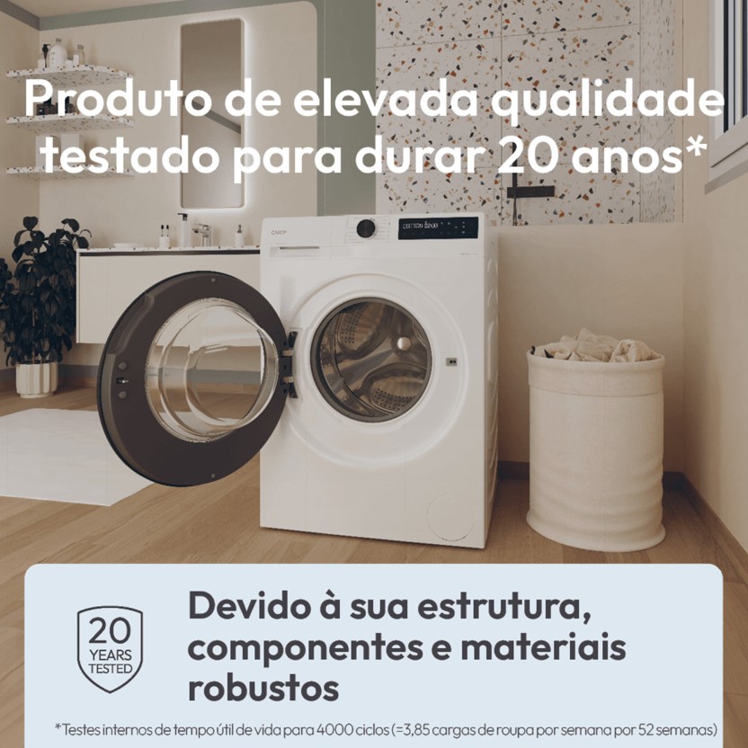 M�quina de Lavar Roupa CANDY BR 413BL8-S