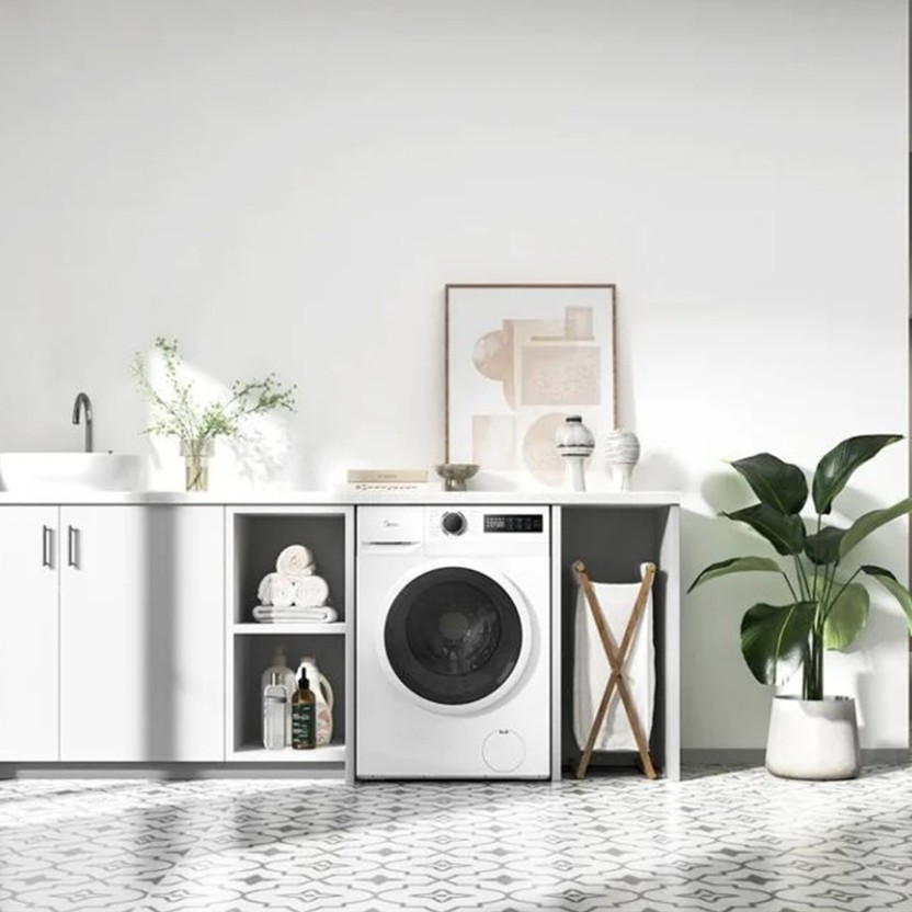 M�quina de Lavar Roupa MIDEA MF110W90BA10/W-ES