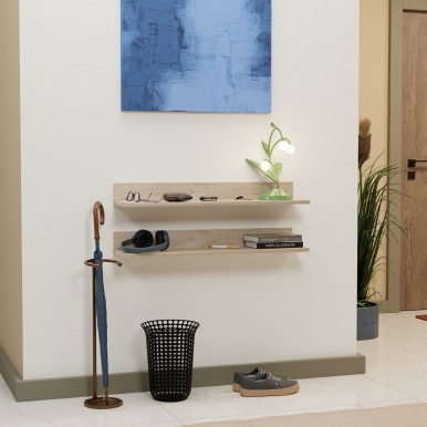 Conjunto 2 prateleiras JOM Industria Silves