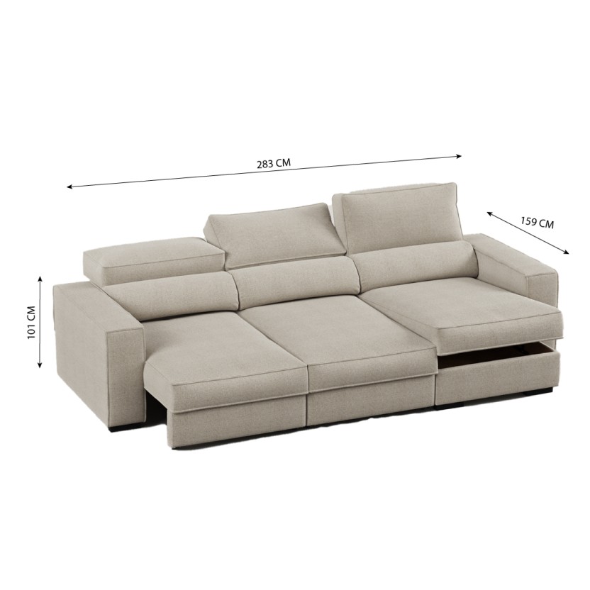 Sofa com chais JOM CESAR