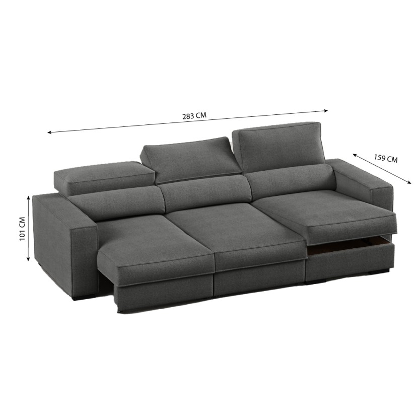 Sofa com chais JOM CESAR