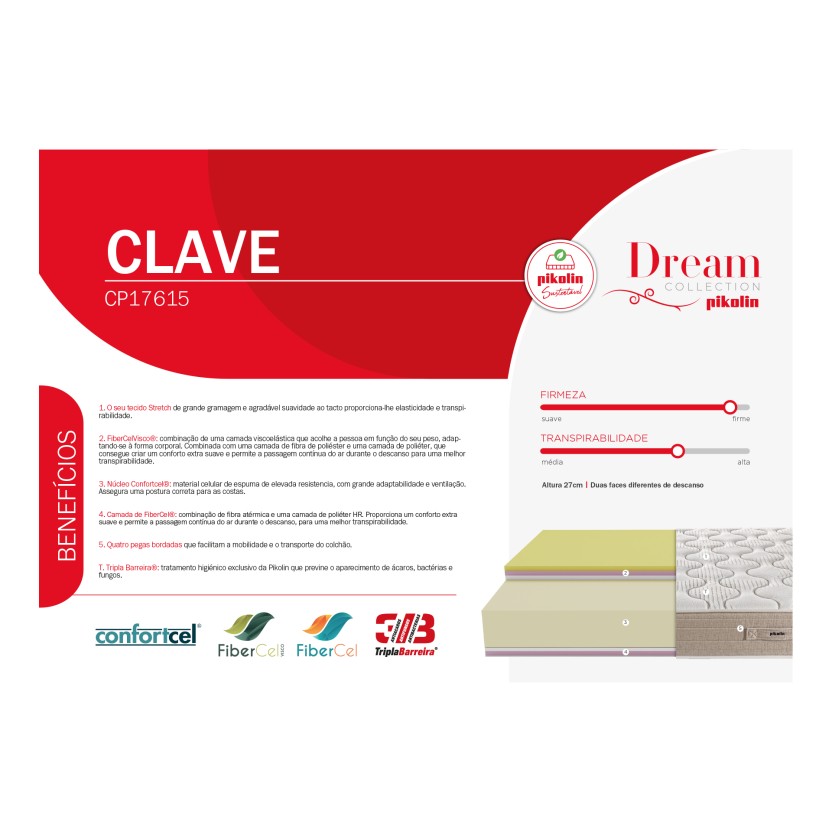 Colch�o PIKOLIN Clave 3.0