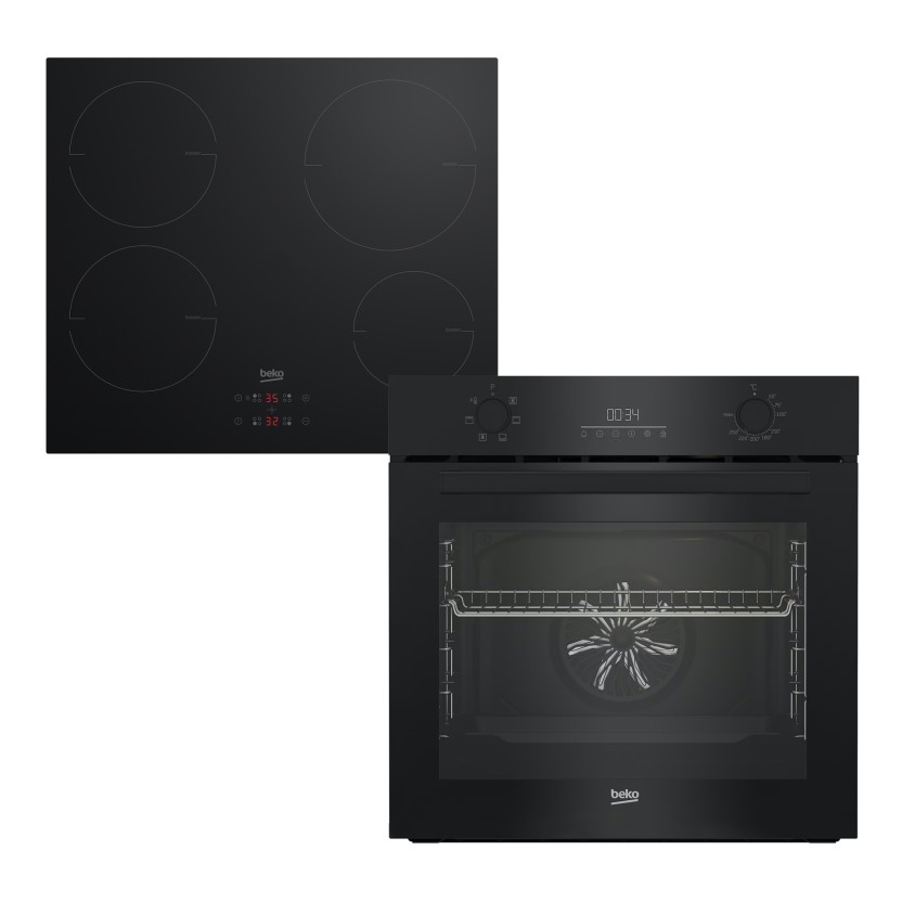 Conjunto Forno+Placa BEKO BBSE17300B