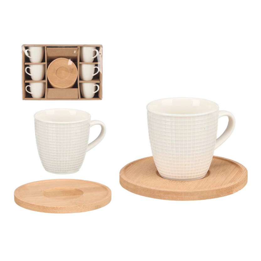 Conjunto 6 ch�venas caf� JOM 88740