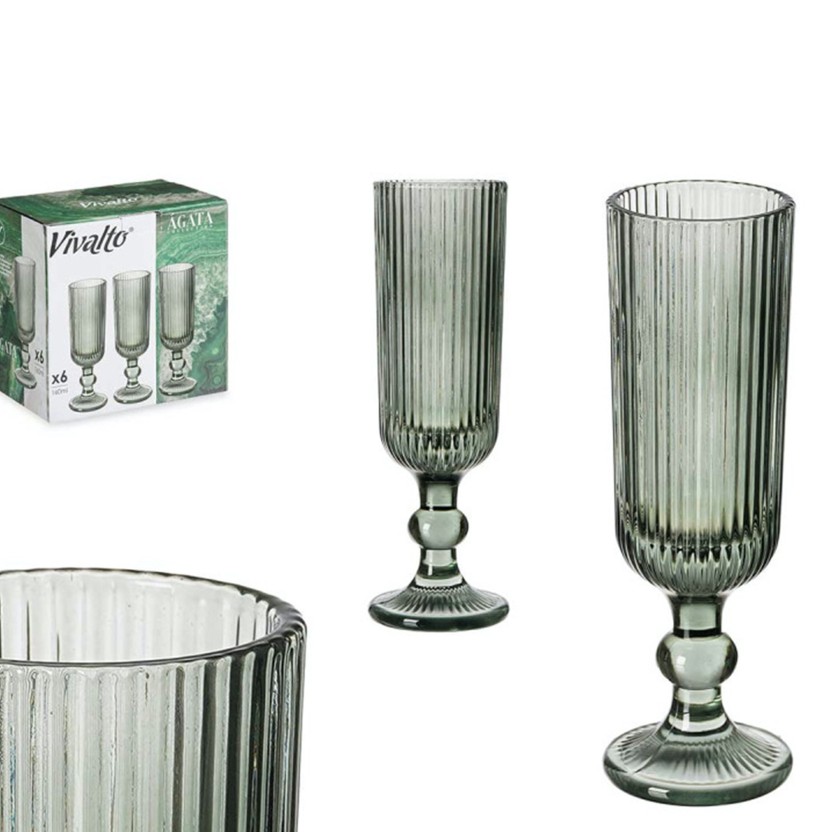 Conjunto 6  fl�tes JOM RISCAS 84911