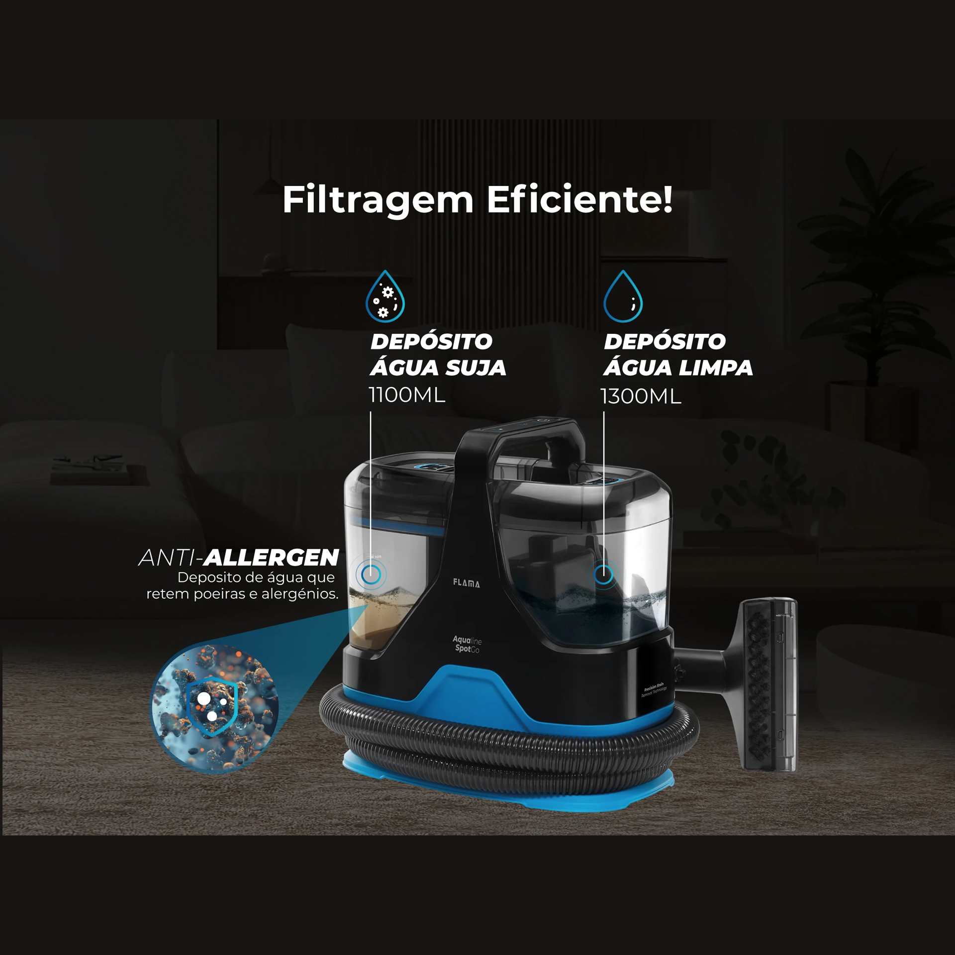 MAQUINA LIMPEZA FLAMA 1695FL