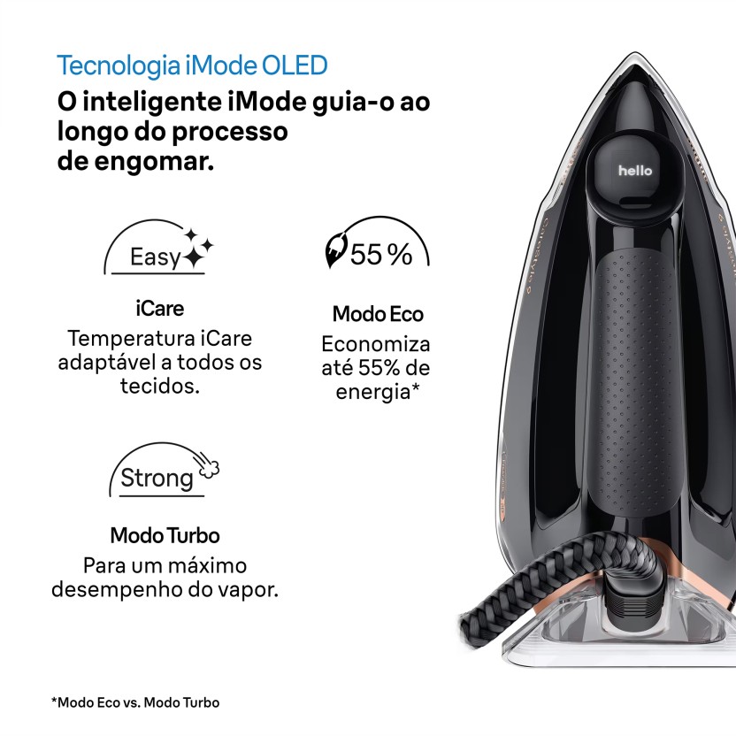 Ferro com Caldeira BRAUN IS9090BK
