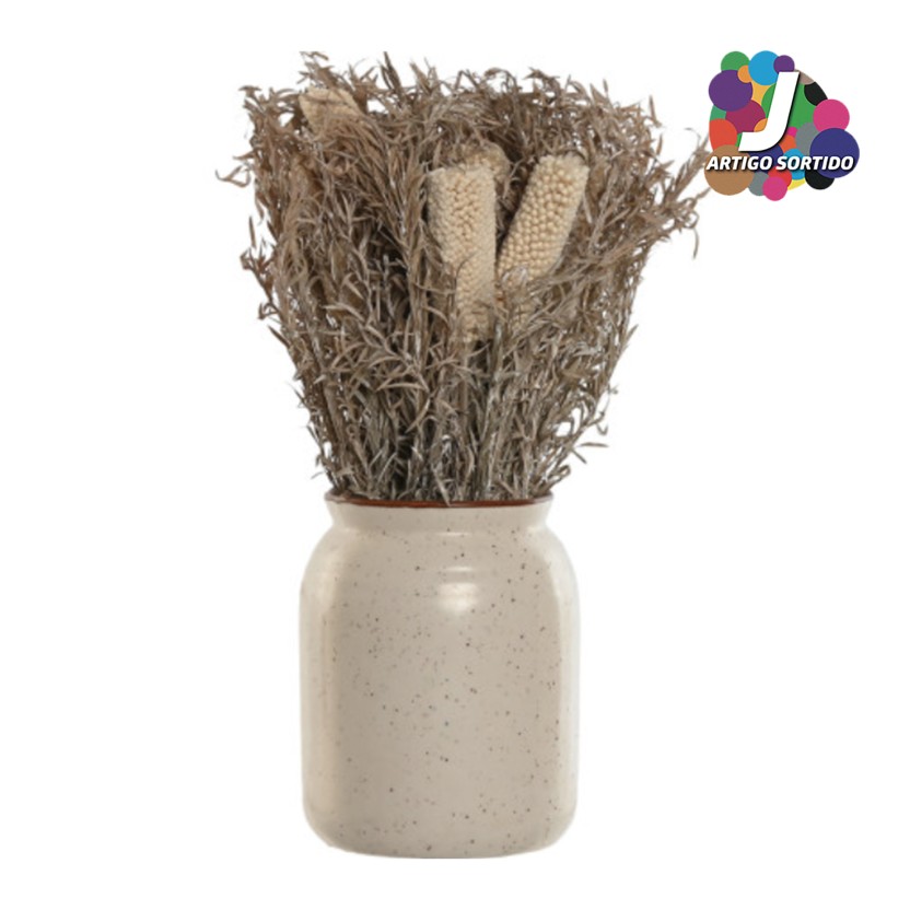 Jarra com flor seca JOM JA-211555