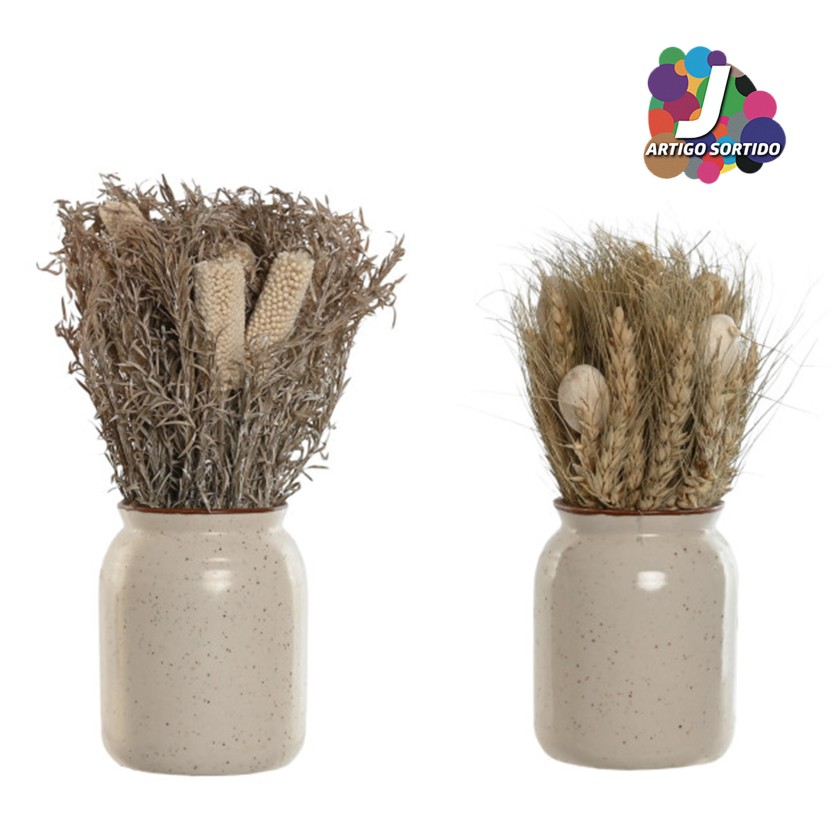 Jarra com flor seca JOM JA-211555