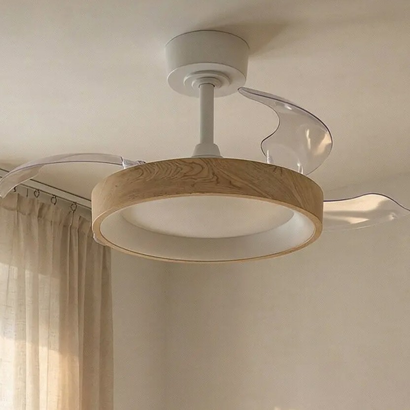 Ventoinha teto com luz EGLO 35222 TORREYA