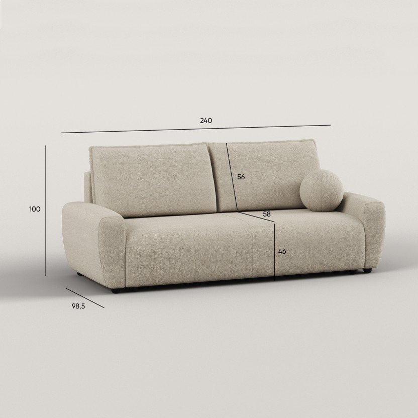Sof� com cama JOM LACY