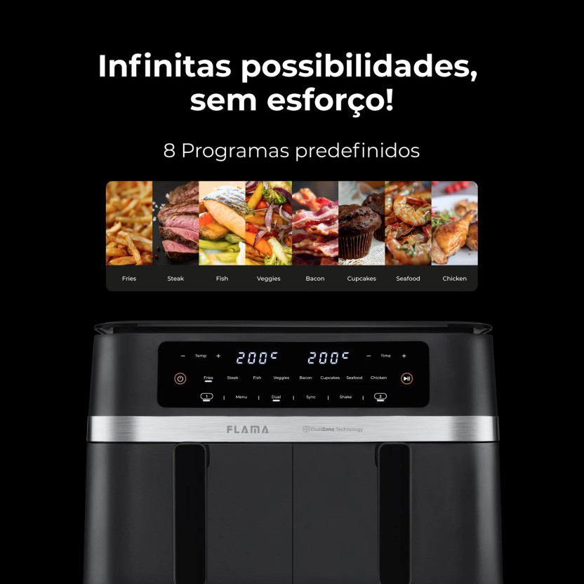 Fritadeira sem �leo FLAMA 671FL