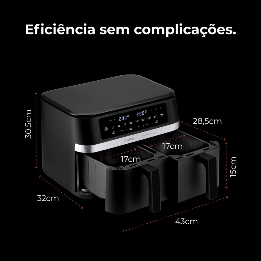Fritadeira sem �leo FLAMA 671FL