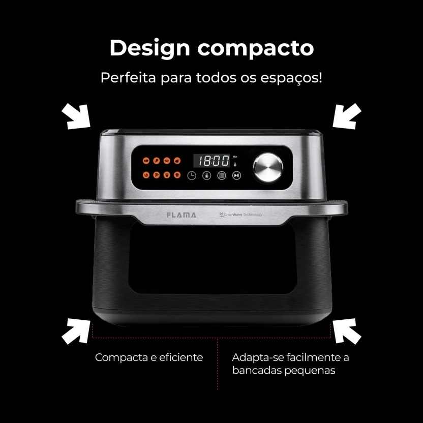 Fritadeira sem �leo FLAMA 677FL