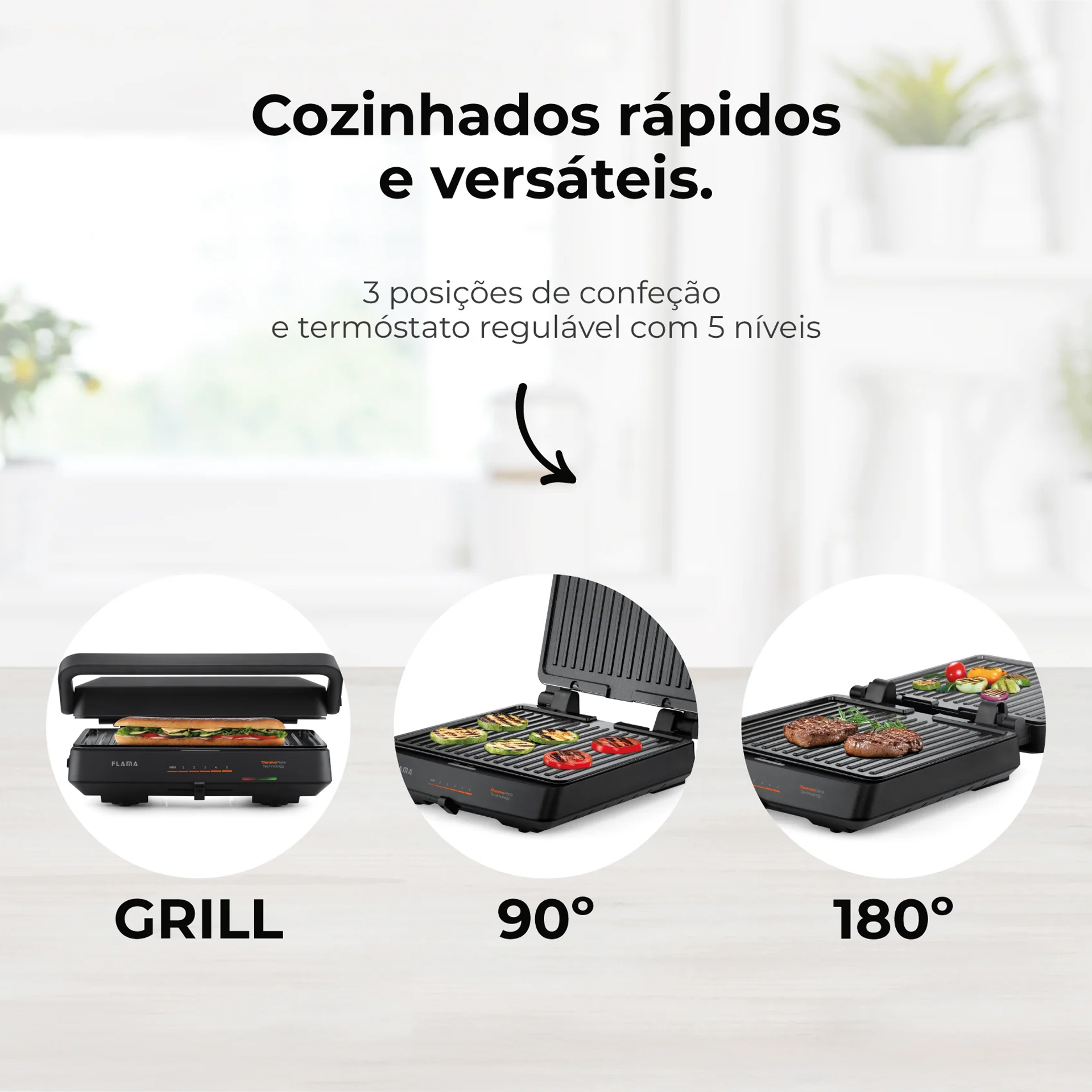 Grelhador FLAMA 4586FL