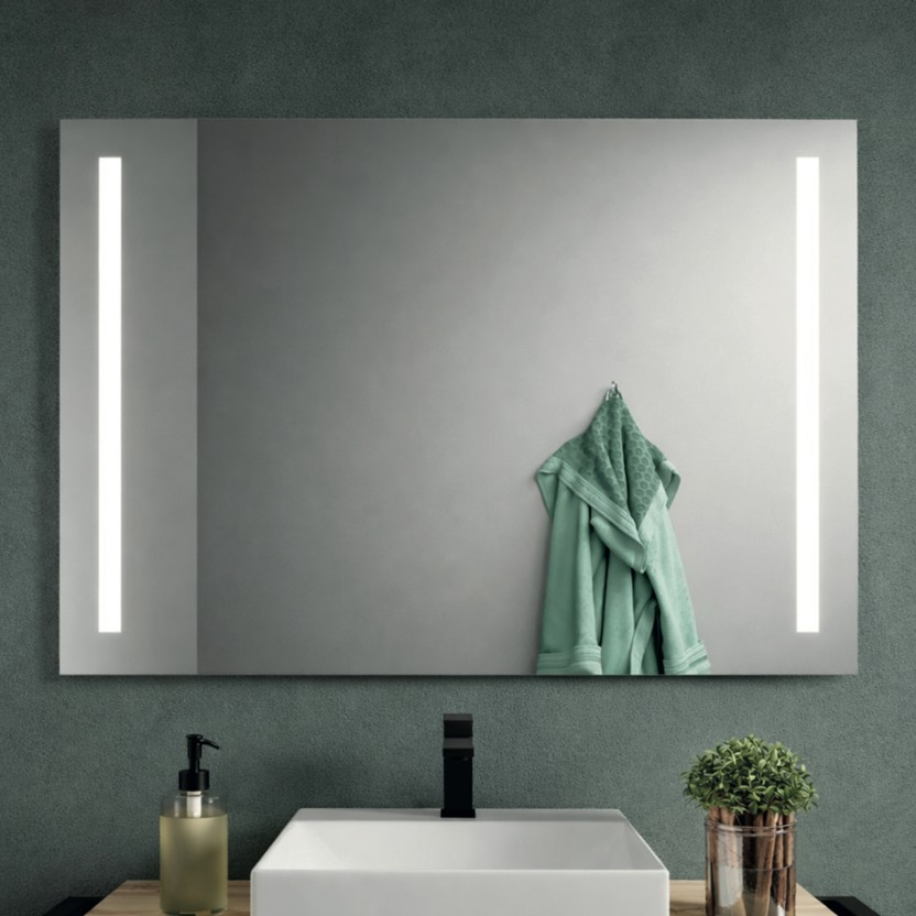Espelho de WC JOM Led 2 barra