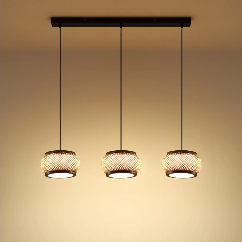Candeeiro suspenso GLOBO HANDELS 16064-3H BAMBORA