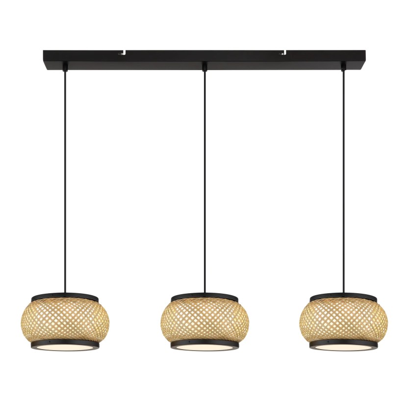 Candeeiro suspenso GLOBO HANDELS 16064-3H BAMBORA