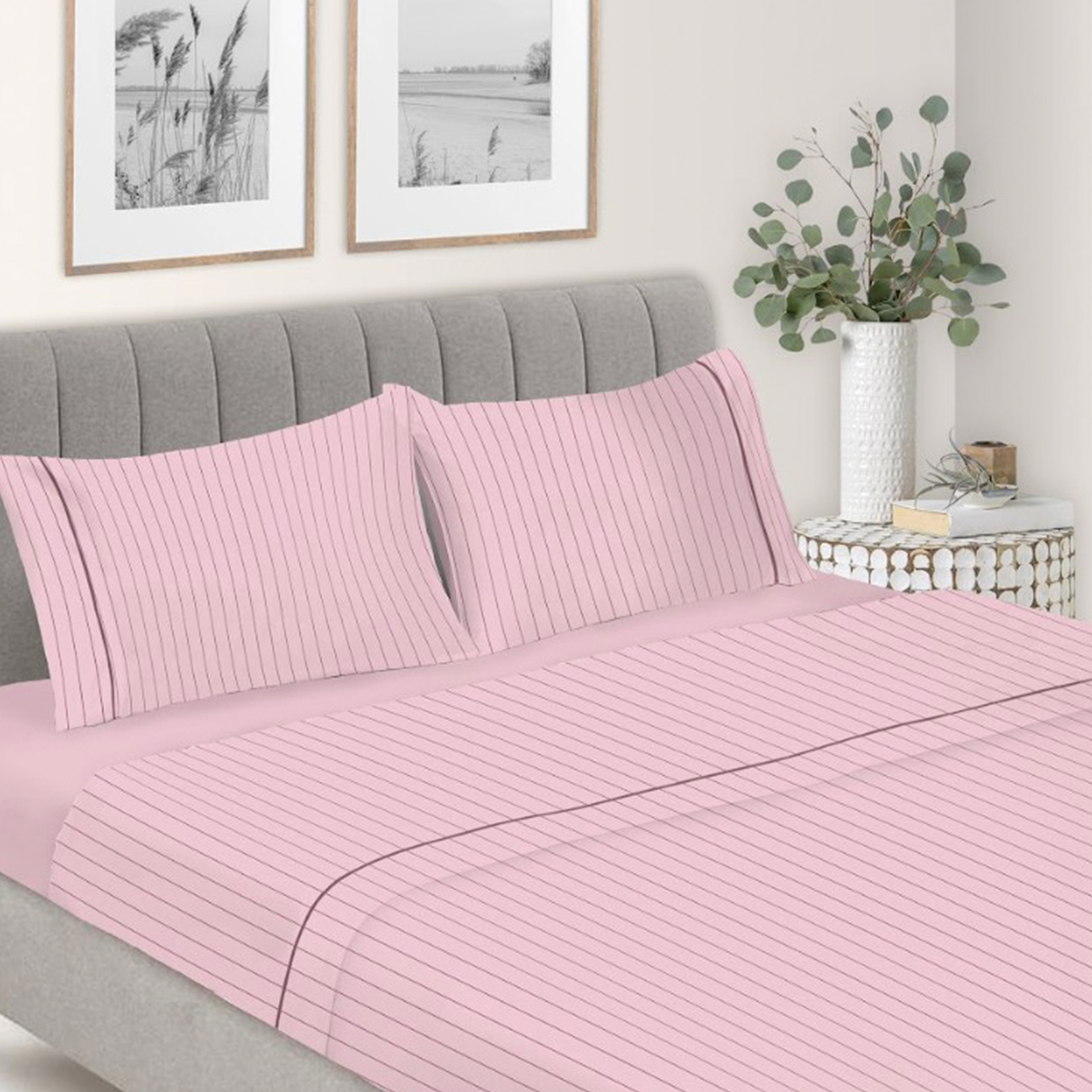 Jogo cama len�ois JOM RISCA FUNDO