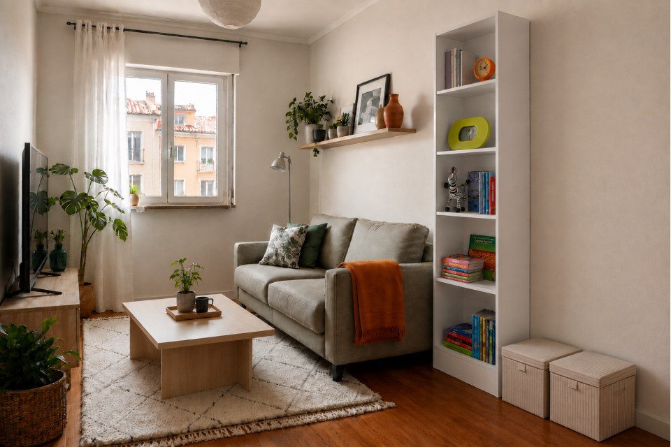 Ideias para aproveitar melhor espaços pequenos em casa