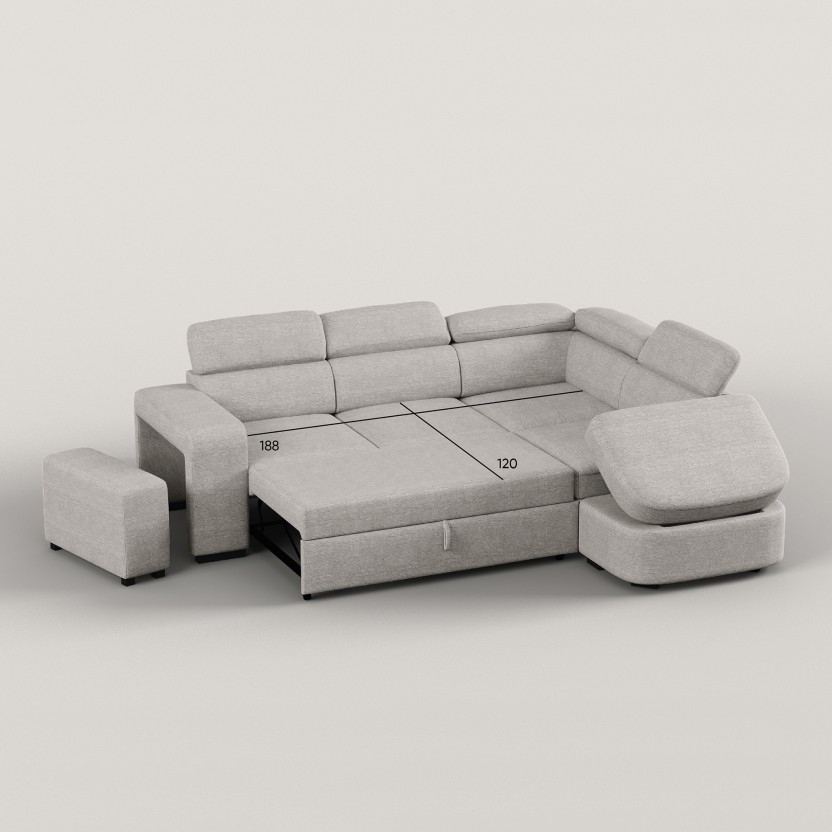 Sofa de canto JOM Lunaire