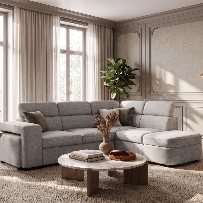 Sofa de canto JOM Lunaire