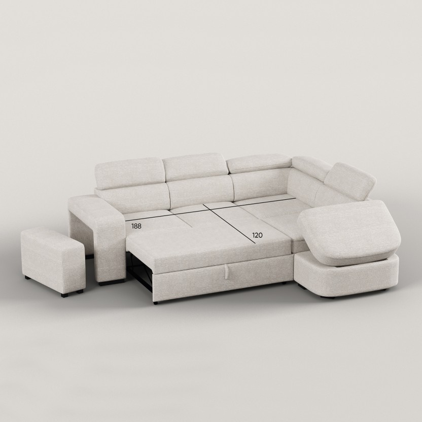 Sofa de canto JOM Lunaire