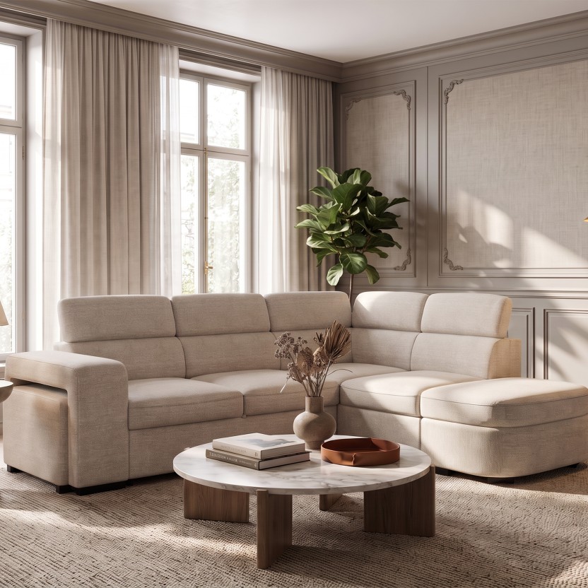 Sofa de canto JOM Lunaire
