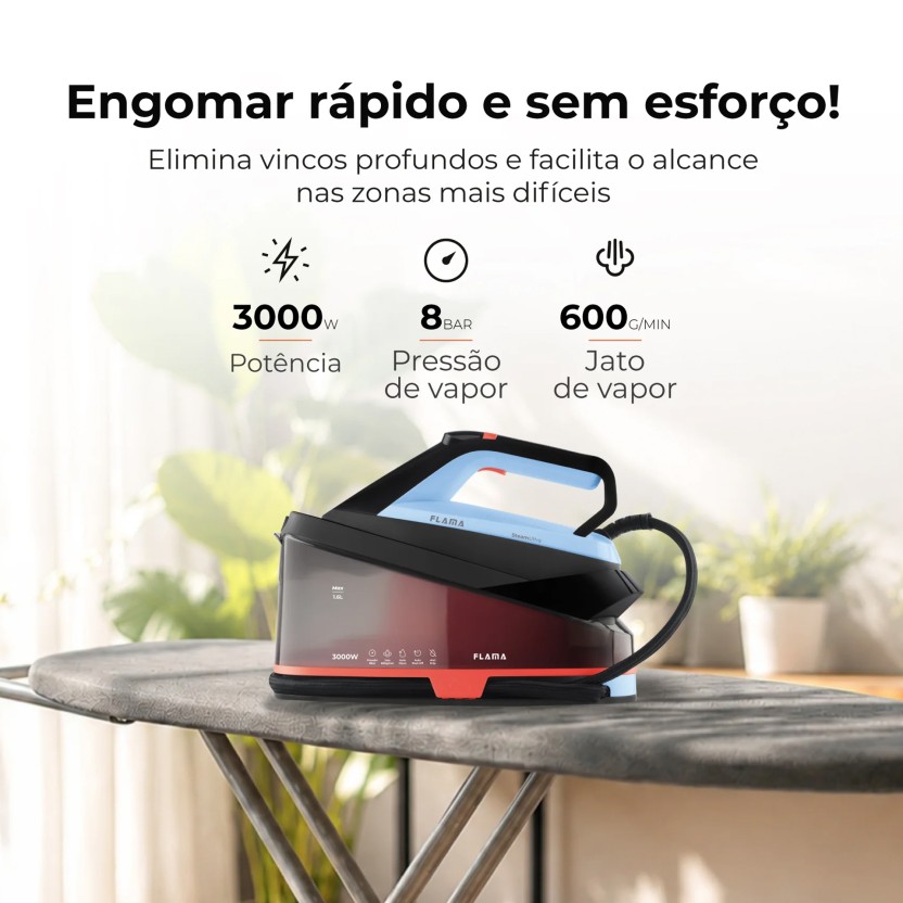 Ferro com Caldeira FLAMA 5542FL