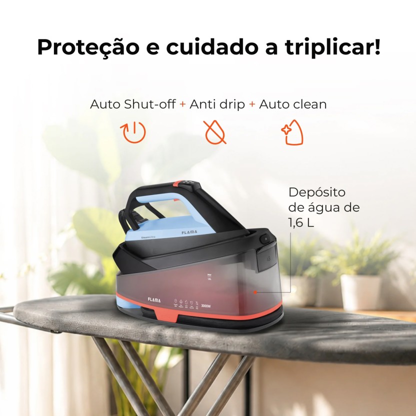 Ferro com Caldeira FLAMA 5542FL