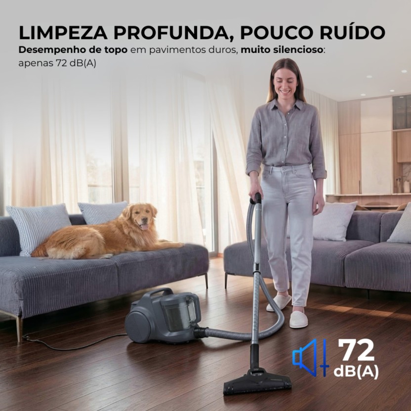 Aspirador sem Saco HAIER HCVL110P 011