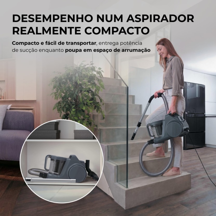 Aspirador sem Saco HAIER HCVL110P 011