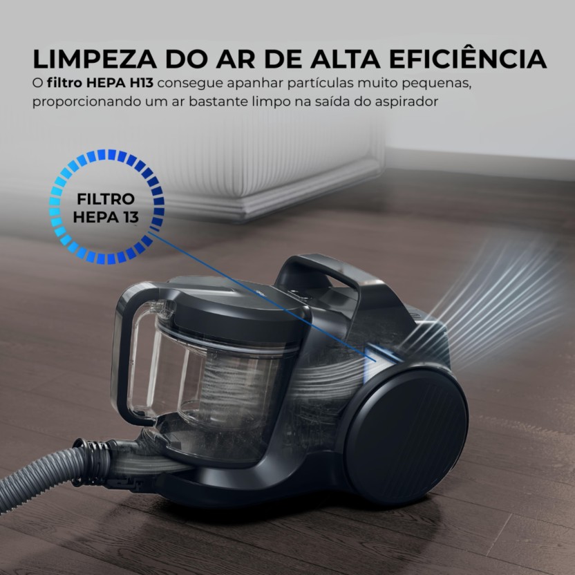 Aspirador com Saco HAIER HCVK310P 011