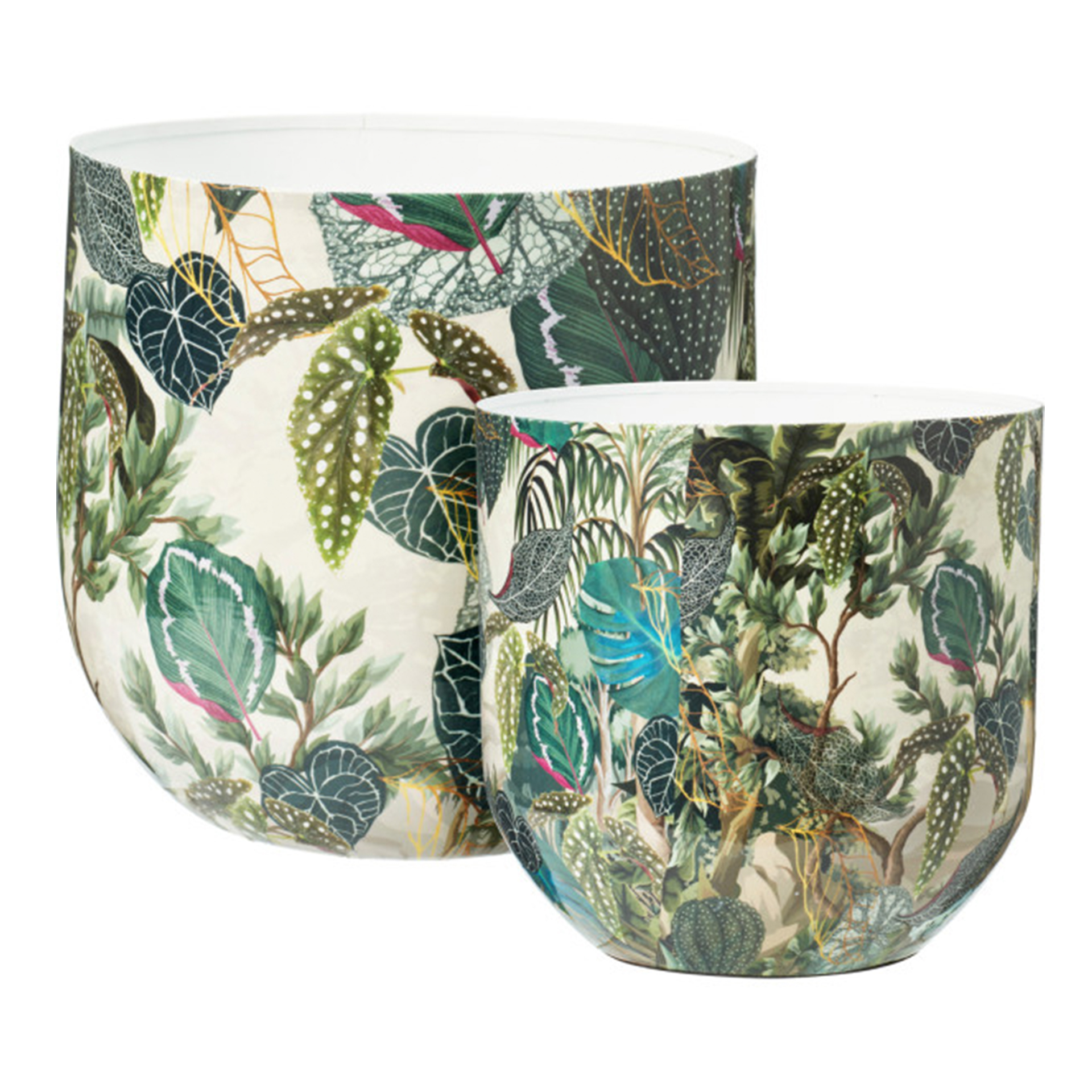 Conjunto 2 porta vasos JOM JUNGLE A67102550