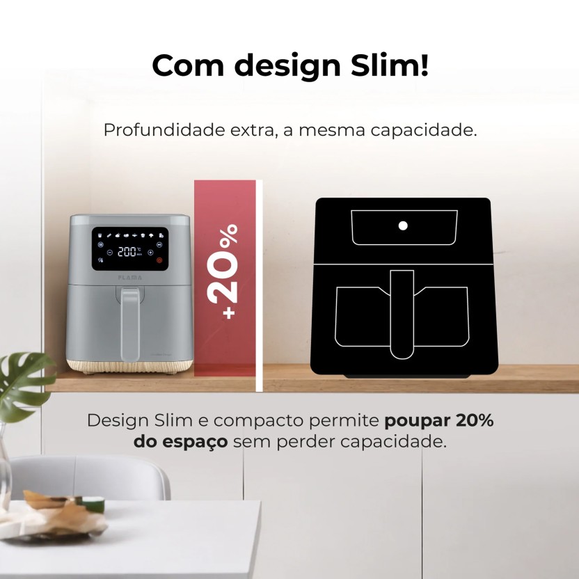 Fritadeira sem �leo FLAMA 652FL