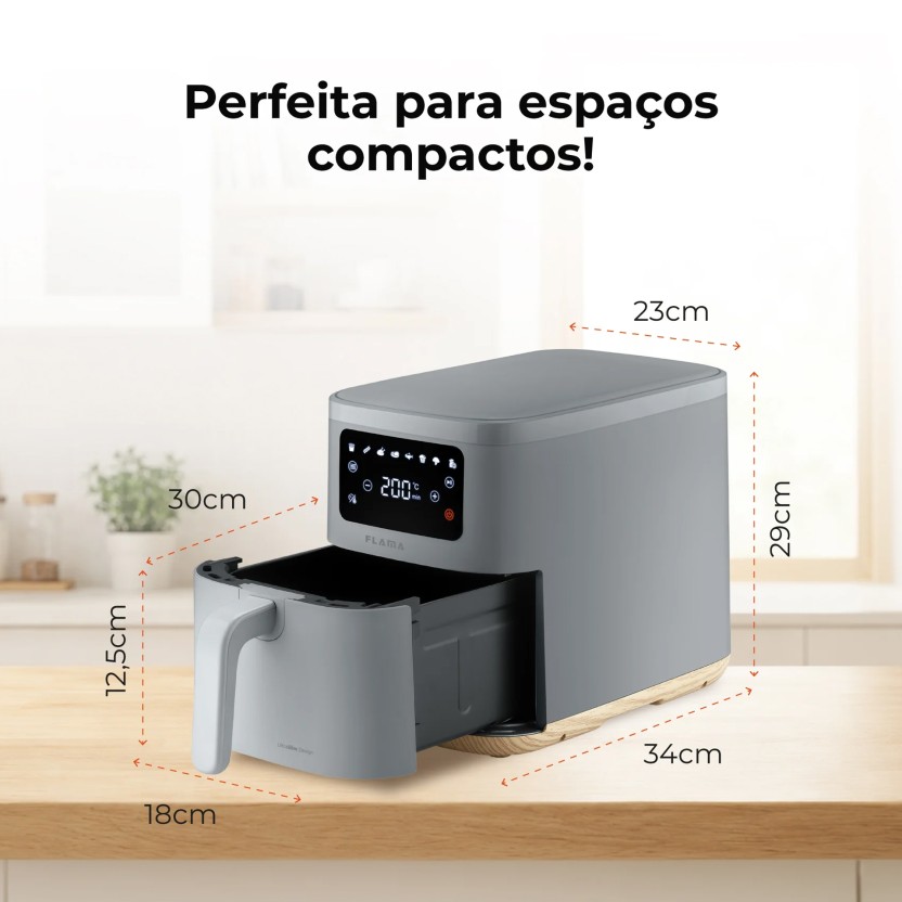 Fritadeira sem �leo FLAMA 652FL