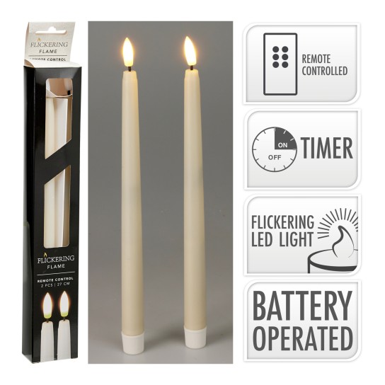 Conjunto 2 Velas Led JOM AX5441150 - Image product