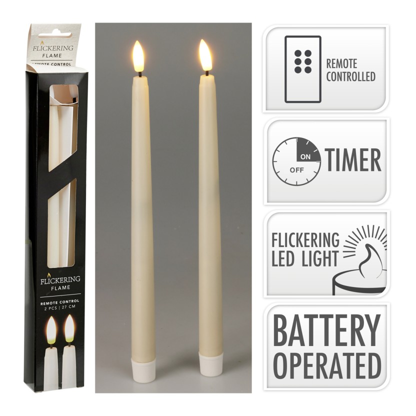 Conjunto 2 Velas Led JOM AX5441150