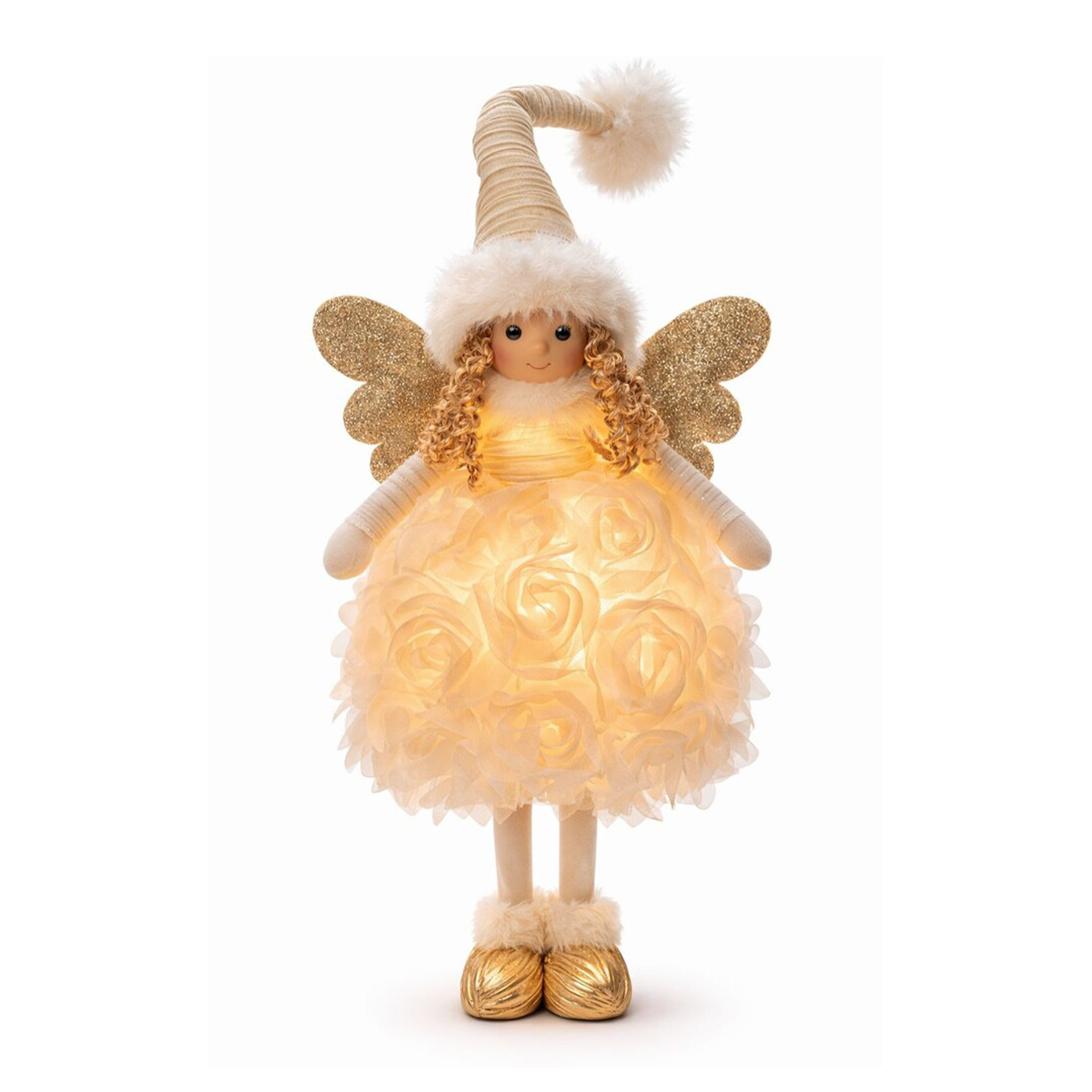 Anjo sentado com luz JOM 03-EL-24