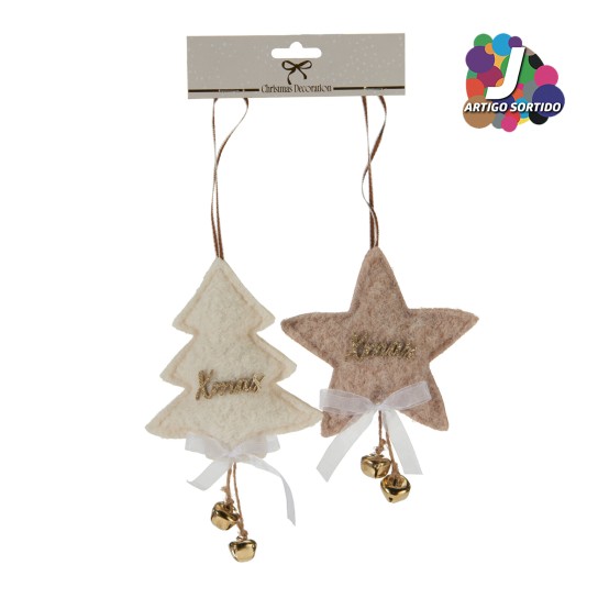 Pack 2 Enfeite natal JOM GR9124610 - Image product