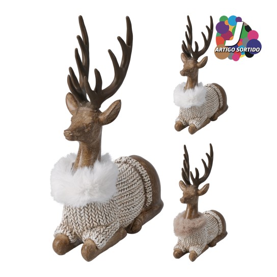 Figura Decorativa de Rena JOM ALX619610 - Image product